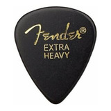 Uñeta Fender Extra Heavy 351 Negro