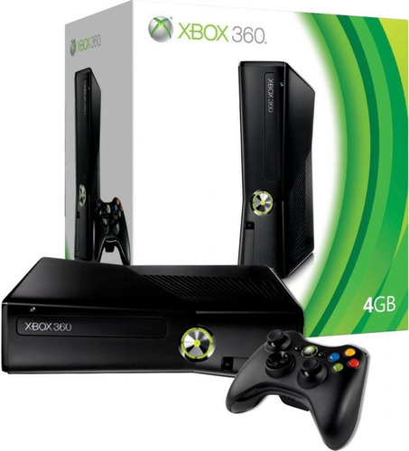 Xbox 360 Slim 4gb 3.0 Ó 5.0 Nueva Garantía 1 Año.