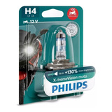 Ampolleta Moto H4 60/55w 130% +brillo X-tremevision Philips