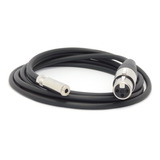 Cable Canon Xlr Hembra  A Plug 3,5 Stereo Hembra