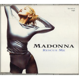Madonna Rescue Me Single Cd 3 Tracks Germany 1991