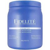 Gel De Peinado Fijacion Natural Efecto Humedo Fidelite 1000g