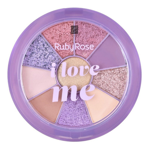 Paleta De Sombras I Love Me Ruby Rose Original Caobamakeup