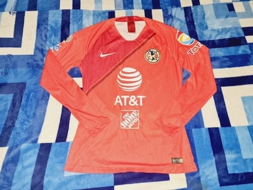 Club America Jersey Match Worn Portero Jimenez Manga Larga