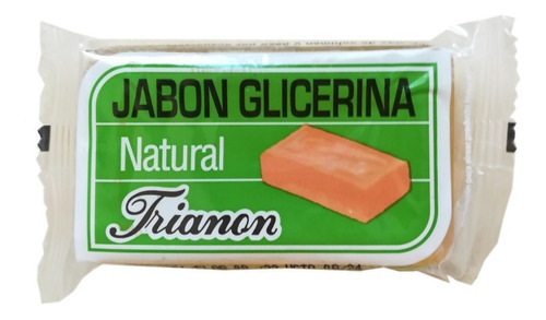 Jabon Barra Glicerina Natural Trianon 100g