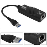 Adaptador Ethernet Usb 3.0 Rj45 Rede Gigabit 10/100/1000cabo