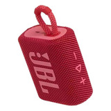 Jbl Speaker Go3 Speaker Bluetooth Color Rojo
