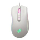 Mouse Gamer Onyx Branco Led 7 Botões 6.400 Dpi Oex Ms-324