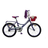 Bicicleta Tomaselli Lady Para Niños Rodado 20 Con Accesorios