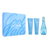 Set Cool Water 3pz 100ml Edt Spray Shower Gel 75ml