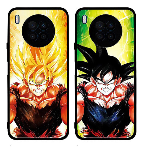 Funda Goku Dos Dragon Ball Con Movimiento  Con Huawei