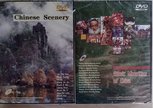 Lote - Chinese Scenery Y Ethnic Minorities Of China - Dvd
