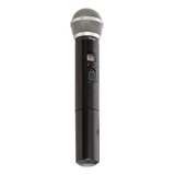 Microfono Inalambrico Profesional Uhf Parquer Wr-25 Color Negro
