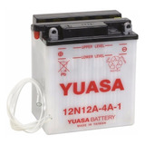 Bateria Motos Yuasa 12n12-4a-1 12v 12ah Vzh Srl