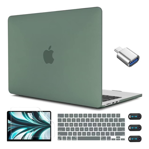 Funda Cissook Para Macbook Air 13 M2 + C/teclado Grad Musk