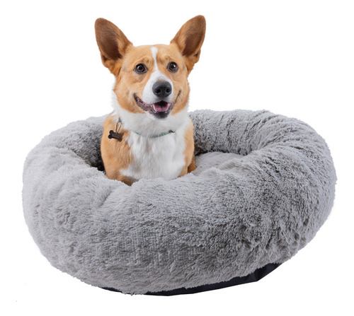 Cama Perro Pet2go® Relajante Funda Lavable - Antiestrés 60cm