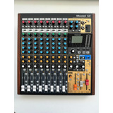 Mesa De Som Mixer Gravador Interface Tascam Model 12 