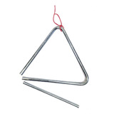 Triangulo Musical Percusion Metalico 20 Cm Instrumento