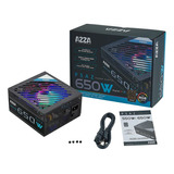 Fuente De Poder Azza 650w Rgb 80 Plus Bronce Certificada