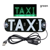 Lámpara De Señal De Coche Led Para Taxi, Puerto Usb, Con Int