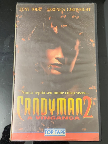 Fita Vhs Filme Candyman 2 A Vingança Video Cassete Original