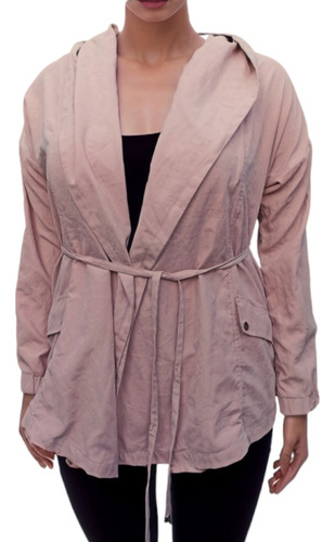 Chaqueta Liviana Hyfve Color Palo Rosa Talla L Oversize