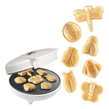 Waffle Maker Mini Panqueques 7 Figuras Insectos