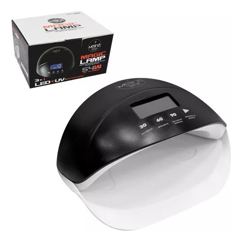 Cabina Uñas Led/uv 54w Magic Lamp Meline + Base Y Top Meline