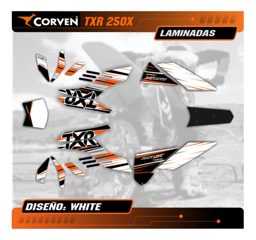 Kit Calcos - Grafica Corven Triax Txr 250x 