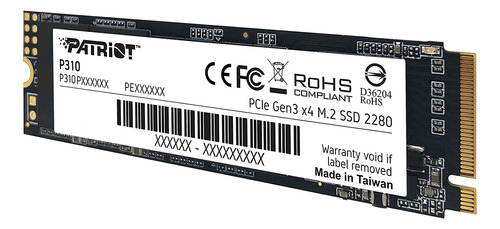 Ssd M.2 Nvme 240gb Patriot P310