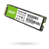 Ssd Acer Fa100 512gb M.2 Nvme Gen3 X4 - Almacenamiento Para 