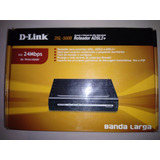 D-link Dsl-500b Adsl2+  Generation 2 Preto