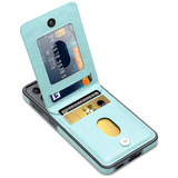 Funda Para Samsung Galaxy S22 - Verde Menta Con Tarjetero