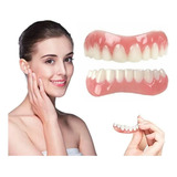 Set De Prótesis Profesionales De Silicona Brillante Dentes F