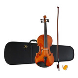Violino Infantil Al 1410 1/16 Alan Com Case Arco Breu Cavale