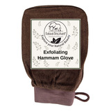 Luva Esfoliante Hammam Natural Elephant Chocolate Brown