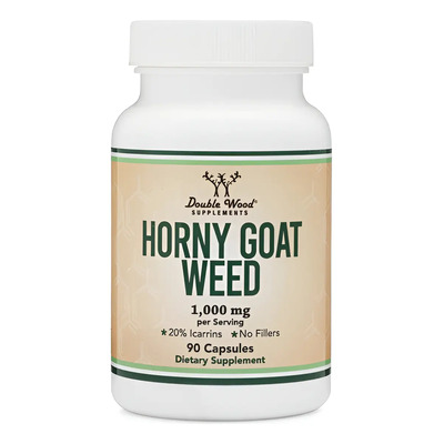 Double Wood Horny Goat Weed 1000 Mg 90 Cápsulas H9 | Envío gratis