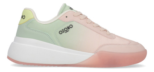 Sneaker Urbano Para Mujer Urbanos Capa De Ozono 605502 Coral