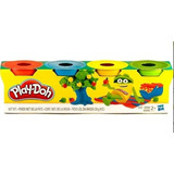 Plastilina Play-doh X4 Didactico Colores Moldeable