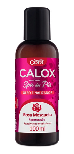 Calox Óleo Finalizador Spa Dos Pés Rosa Mosqueta Spray 100ml