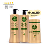 Kit Haskell Murumuru 3 Produtos Máscara De 900g