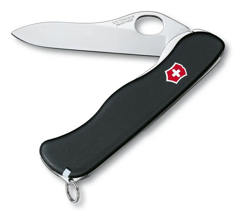 Navaja Sentinel Clip M 111mm Negro Victorinox