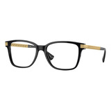 Lentes Versace Ve3340u Gb1 Negro Oftalmico Original Nuevo