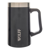 Caneca Termica Wolff Para Cerveja De Aço Inox 500 Ml Liso