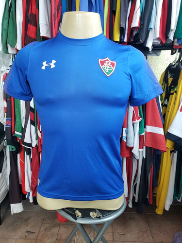 Camisa Fluminense Goleiro 2007 Under Armour #azul