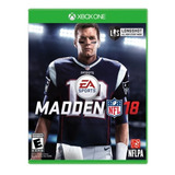 Juego Para Xbox One Madden Nfl 18 Original Nuevo Físico