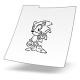 Stencil Reusable Galletas - Sonic