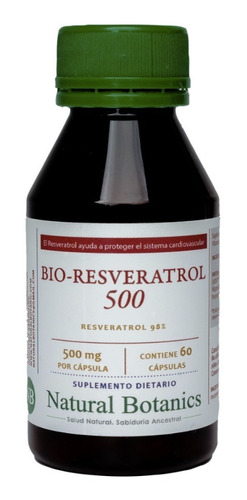 Bioresveratrol 500 60cap 500mg Resveratrol, Quercetin, Vit C