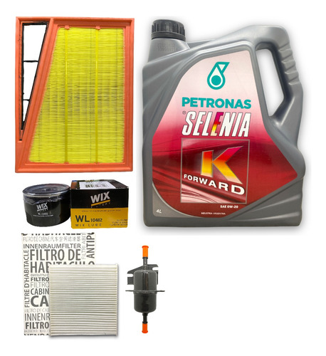 Kit Service Filtros + Selenia 0w20 Cronos 1.3 2017 A 2024