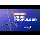 Kit Rodo Propulsor Gigante Com Rodas 1,40 Metros E 02 Refis